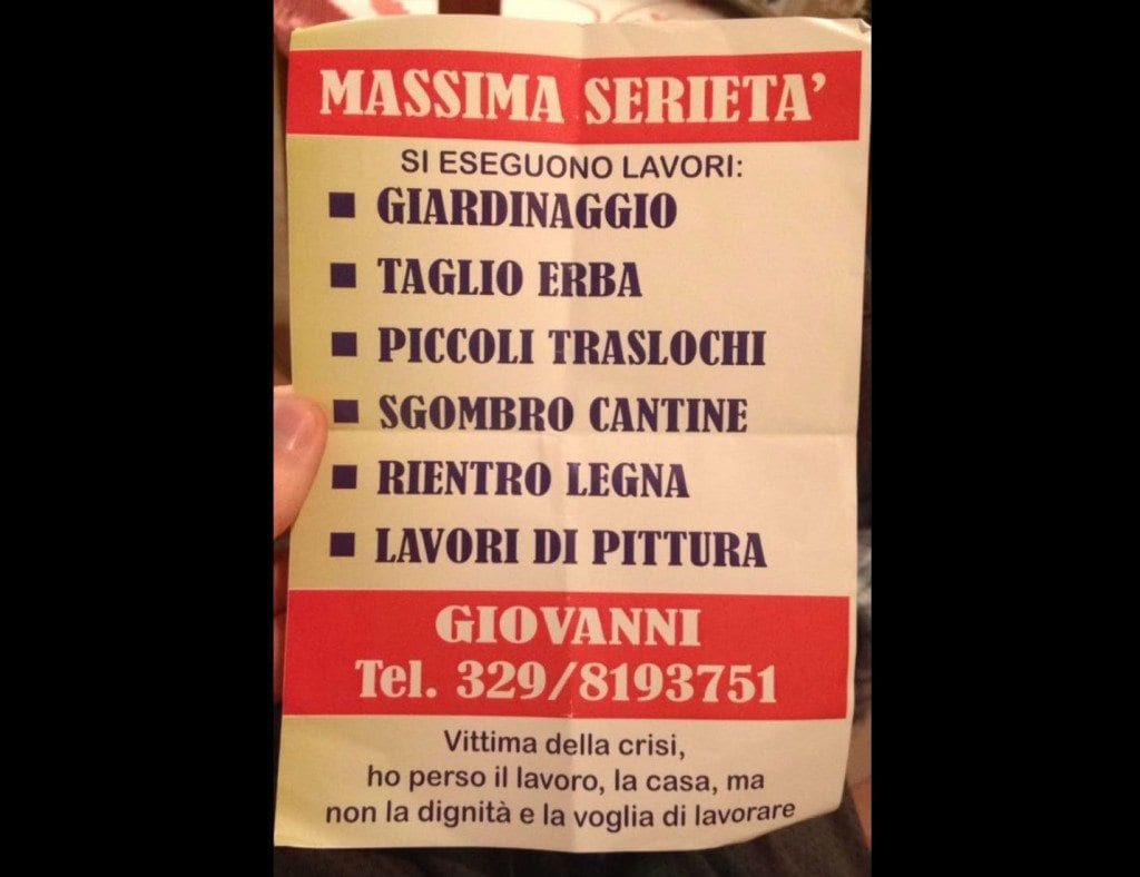 volantino giovanni monti