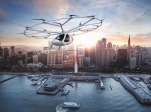 volocopter taxi volante