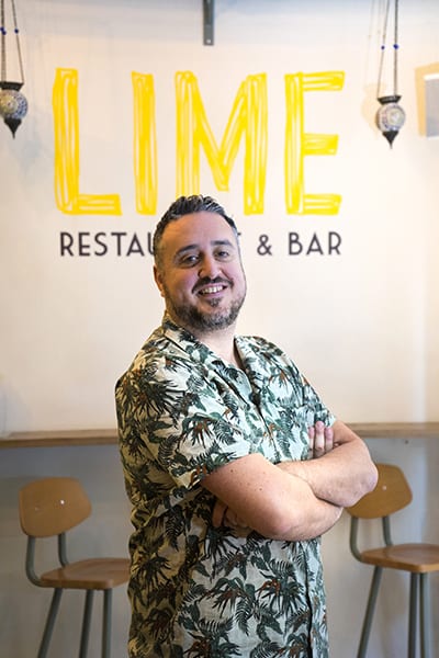 Federico Pulvino fondatore del franchising ristorazione Lime Restaurant & Bar