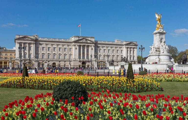 giardini buckingham palace regina