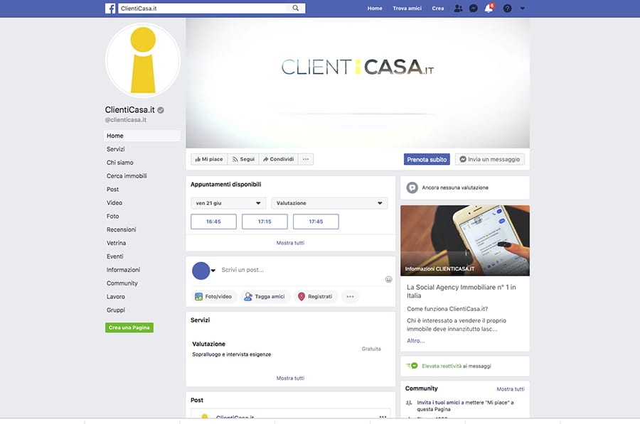 ClientiCasa.it, agenzia immobiliare