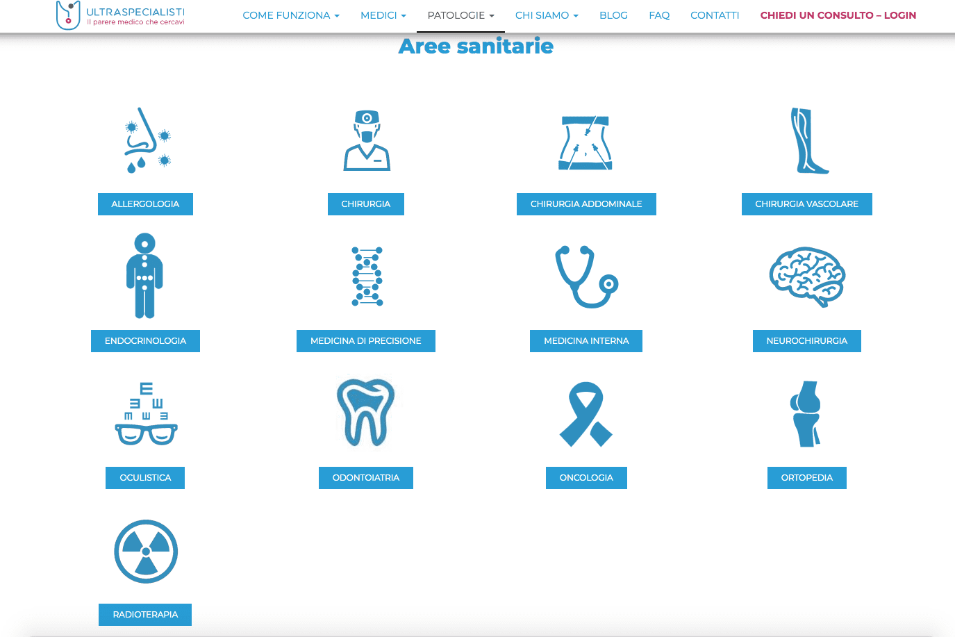 Ultraspecialisti, consulti medici online