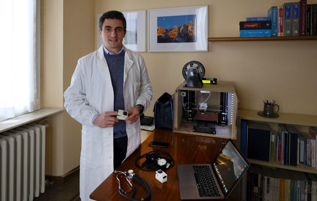 Capobussi medico saturimetro