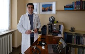 Capobussi medico saturimetro