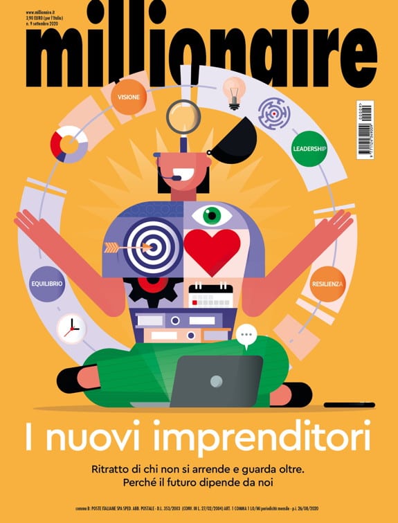 Millionaire di settembre 2020 è in edicola