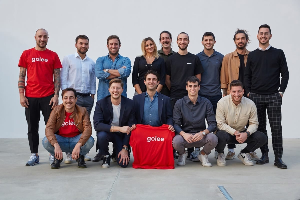 Team della startup Golee