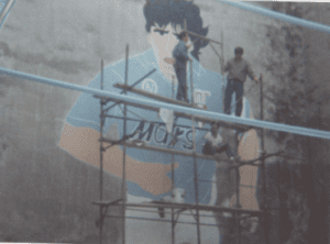 maradona murales