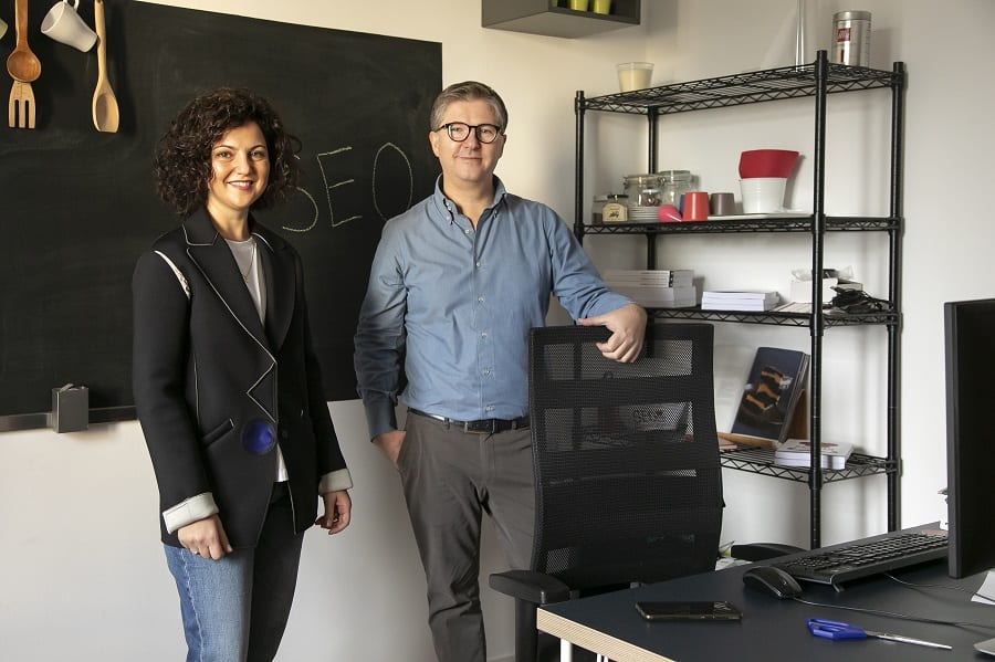 Ivan Cutolo e Antonella Apicella, fondatori di Seochef.