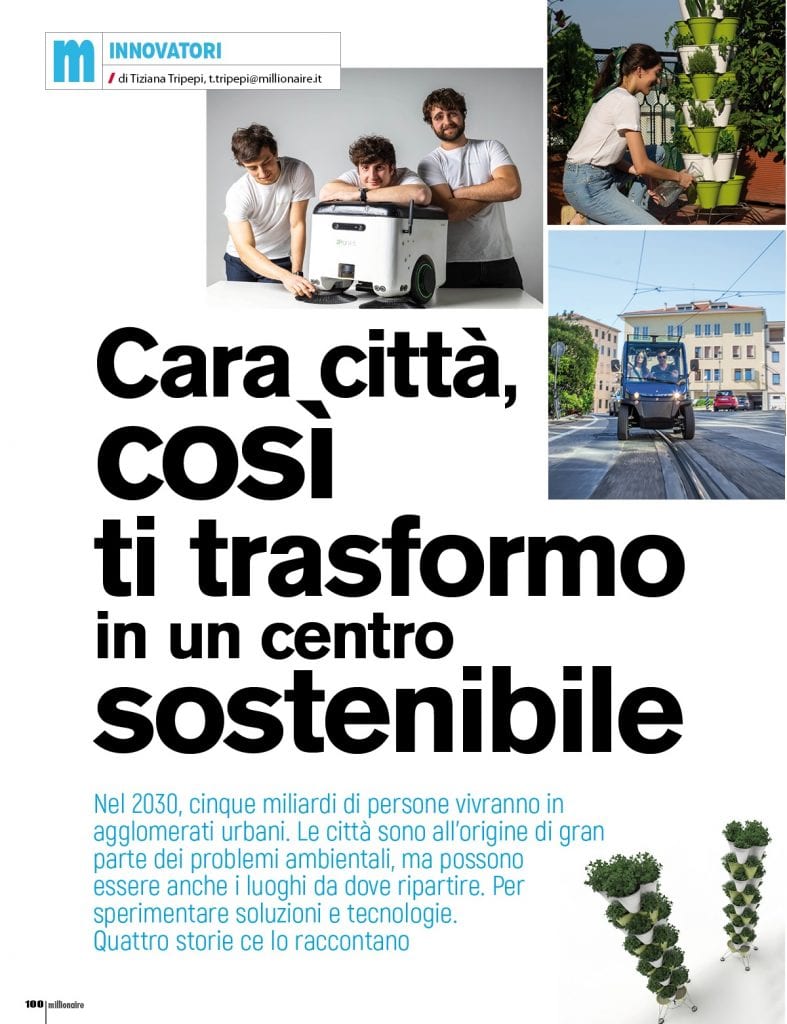 robot città verdi