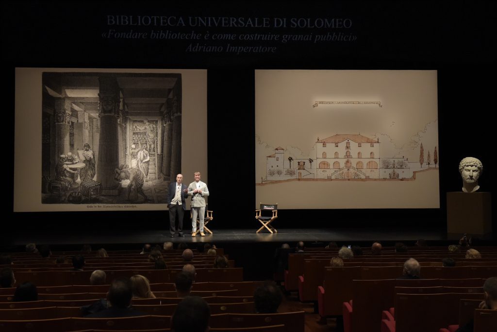 biblioteca universale cucinelli