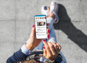 Social media, telefono twitter