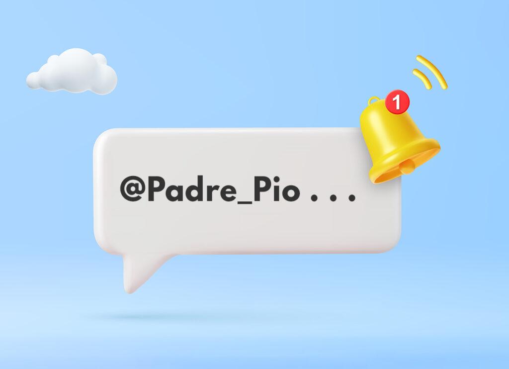 Ho chattato con Padre Pio