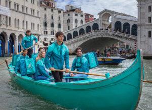 I walker di Deliveroo sbarcano a Venezia