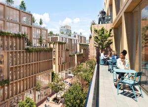 Atrium Ljungberg, Stockholm Wood City, Svezia