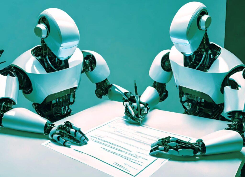 Per la prima volta in assoluto due 'robot-avvocati' hanno negoziato un contratto e nessun essere umano è stato coinvolto.