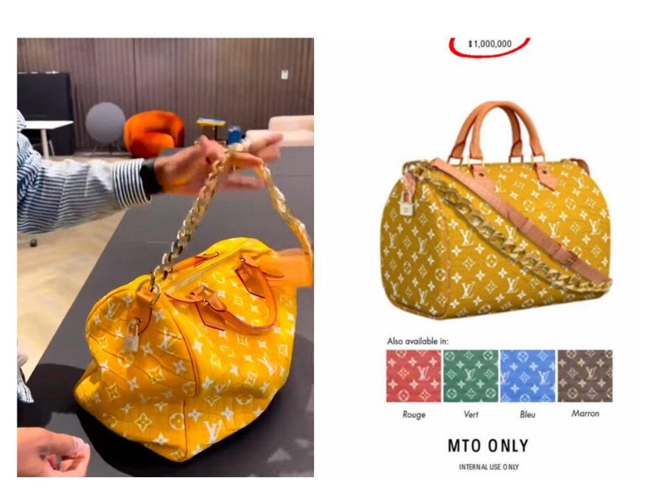 La Millionaire bag di Louis Vuitton e Pharrell Williams che ha scatenato il caos.