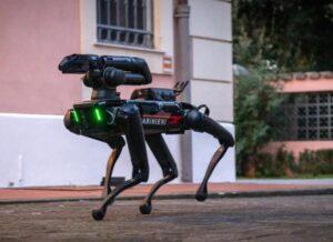Saetta, il primo cane robot ad entrare in servizio con l'Arma dei Carabinieri