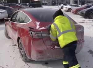 auto elettrica freddo