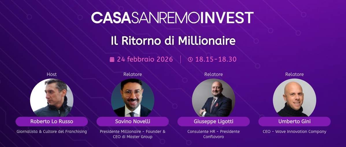 panel millionaire casa sanremo