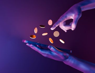 futuristic play to earn concept
