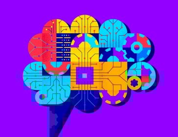 AI brain with chip
