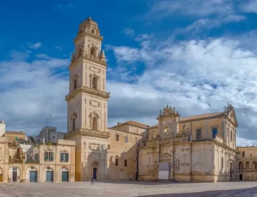 Uno scorcio del centro di Lecce