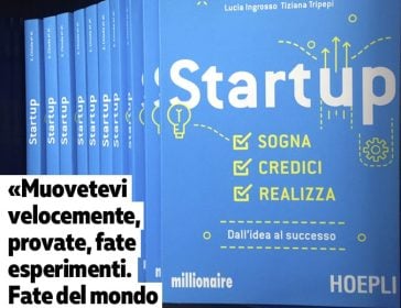 Startup, il libro di Millionaire, è alla terza ristampa.